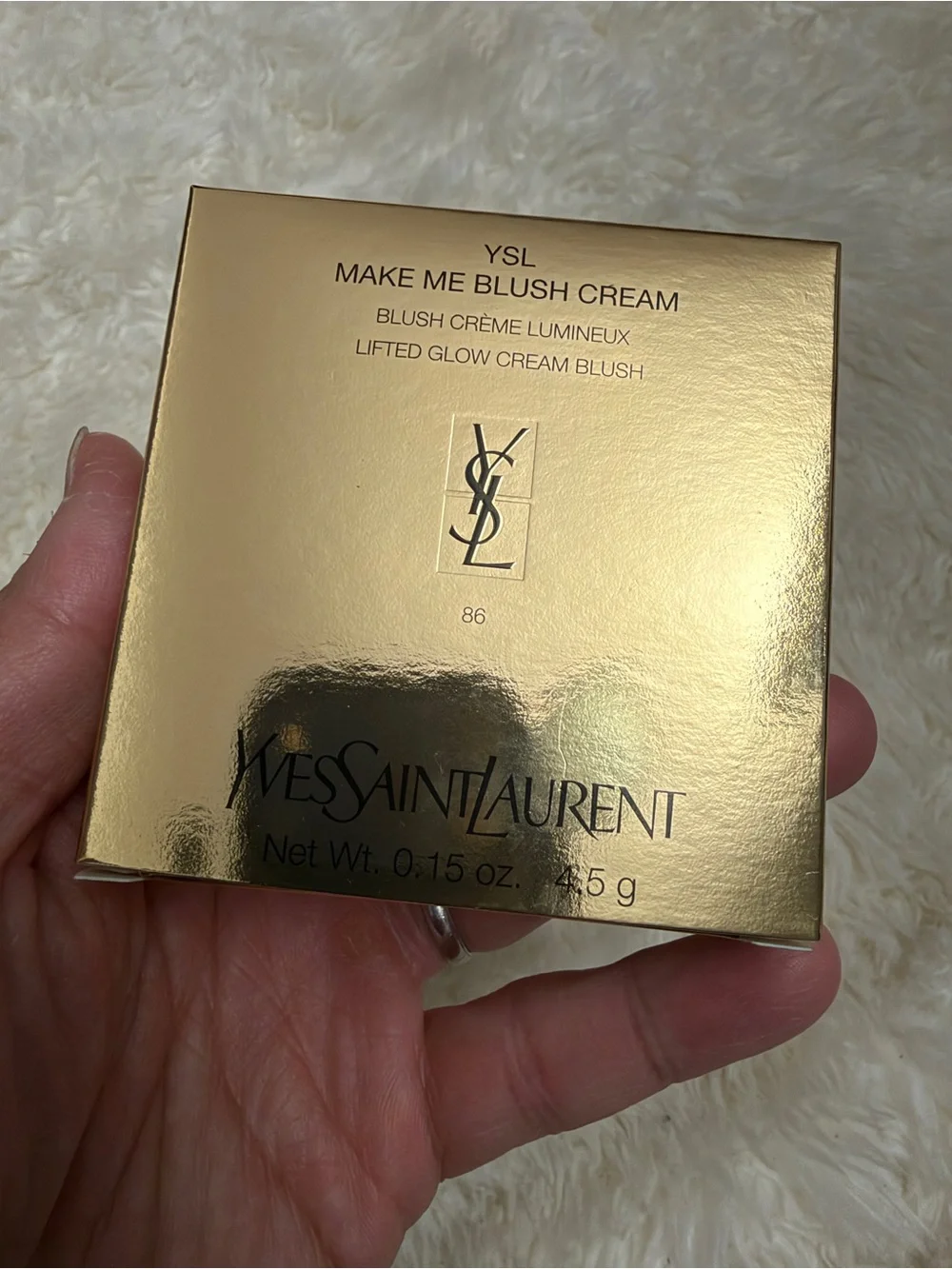 Yves Saint Laurent MAKE ME BLUSH HYDRATING CREAM BLUSH 86 RASPBERRY GLAZE